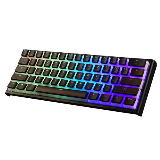 mk25 61 keys mechanical gaming keyboard  - black