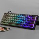 mk25 61 keys mechanical gaming keyboard - white