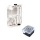 ncase reservoir transparent water tank with pump