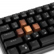 oem height black walnut mechanical keyboard keycap