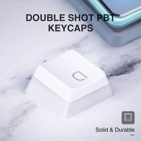 oem profile pudding keycaps double shot pbt keycap set