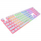 oem profile pudding keycaps double shot pbt keycap set