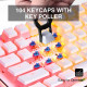 oem profile pudding keycaps double shot pbt keycap set