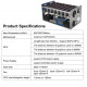 open style multi-graphics chassis frame