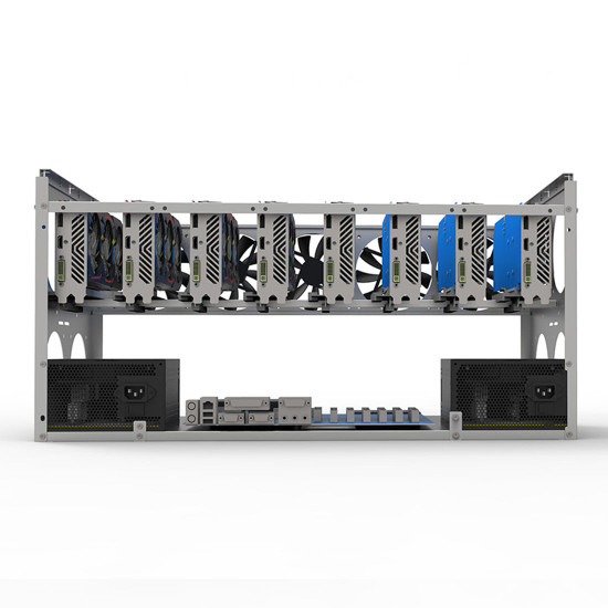 open style multi-graphics chassis frame