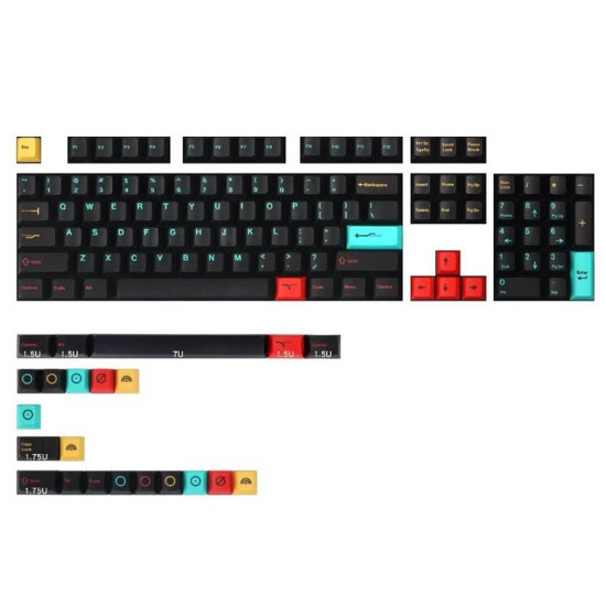 pbt dye-sub keycaps oem profile