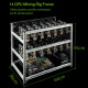 pc open case14 gpu open-pit mining machine frame case