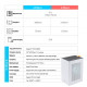 portable a4 portable sfx side magnetically permeable small main box