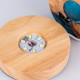 resin crafts with wooden lighted base