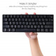 rk61 61 keys usb 60% mechanical gaming keyboard