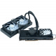 rtx3090 graphics card all-in-one water-cooled diy modified all-aluminum radiator video memory cooling by 30 degrees 360 water-cooled kit