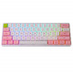 sk61s 61 keys gsa dye-sub pbt keycaps bluetooth usb rgb mechanical gaming keyboard