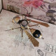 steampunk style mechanical insect model desktop decoration crafts