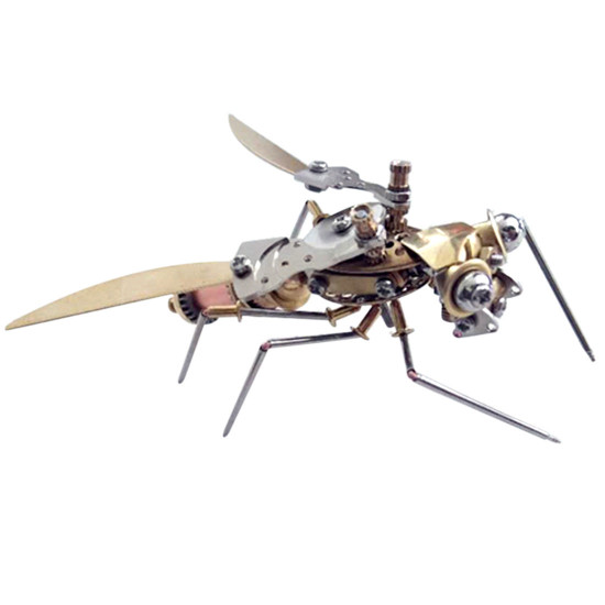 steampunk style mechanical insect model desktop decoration crafts