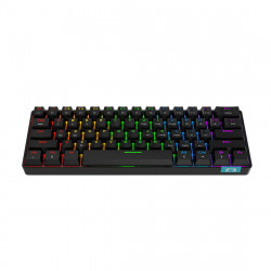 stk61 61 keys mechanical gaming keyboard - black