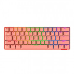 stk61 61 keys mechanical gaming keyboard - pink