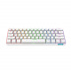 stk61 61 keys mechanical gaming keyboard - white