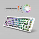 tm680 three-module 68 keys customization hot-swappable rgb mechanical gaming keyboard kit