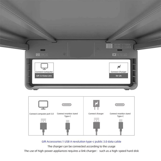 vaydeer wireless charging display rack