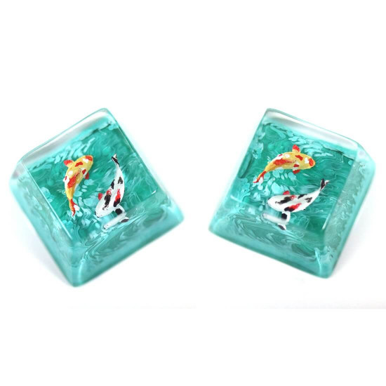 vergo handmade customized resin keycap