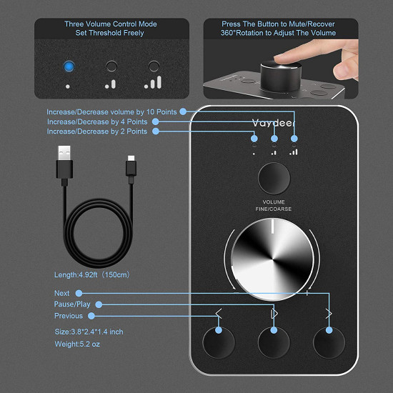 volume controller multimedia controller knob