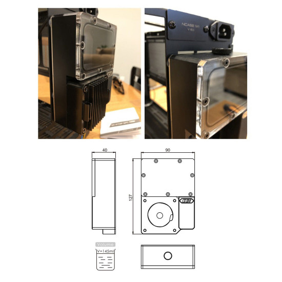 water tank for ncase chasis m1 v4 v5 v6