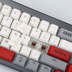 wired mechanical keyboard with cnc aluminum case - 65% (71 key) gaming keyboard pre-order