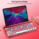 wireless bluetooth retro mechanical keyboard