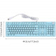 x9vr 104-key mechanical gaming keyboard with mouse