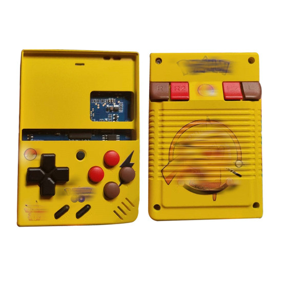 metal shell with complete button set for miyoo mini/miyoo mini plus handheld game consoles