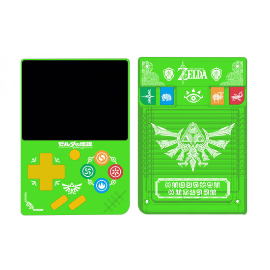 metal shell with complete button set for miyoo mini/miyoo mini plus handheld game consoles