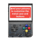 metal shell with complete button set for miyoo mini/miyoo mini plus handheld game consoles