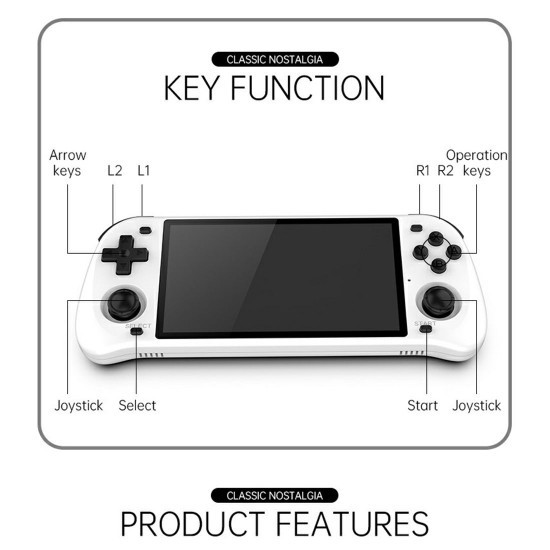 powkiddy rgb10maxⅱ/2 handheld game console