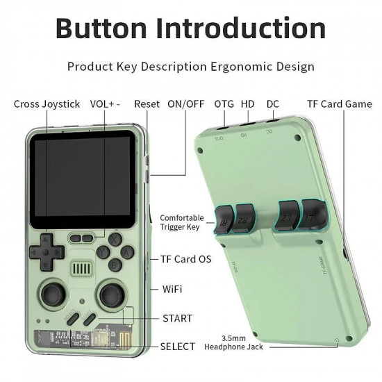 powkiddy rgb20 pro retro handheld game console