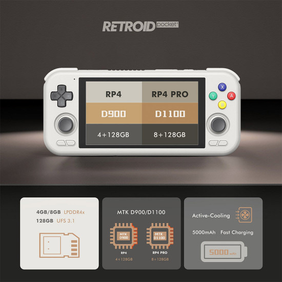 retroid pocket 4 pro android handheld game console