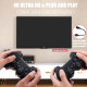 x2 4k hd arcade game stick & 2.4g dual wireless controllers